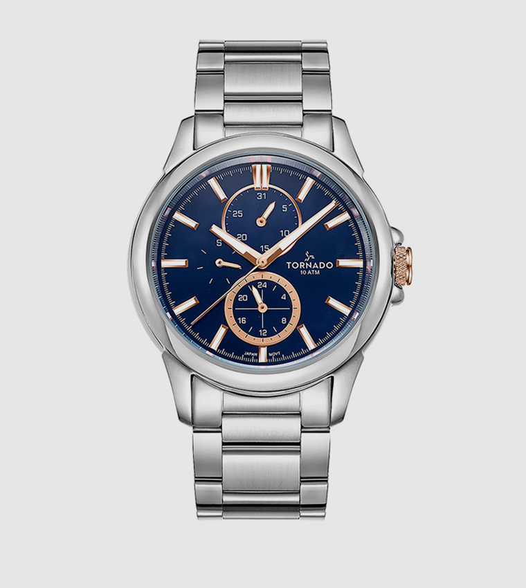 Multifunction Round Dial Watch