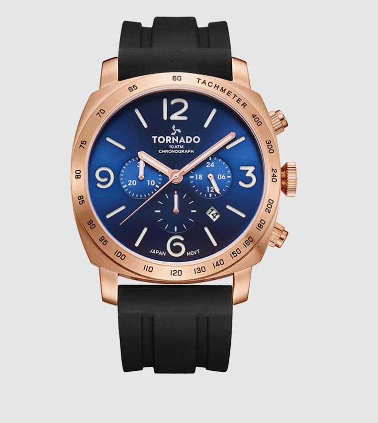 Chronograph Blue Dial Analog Watch