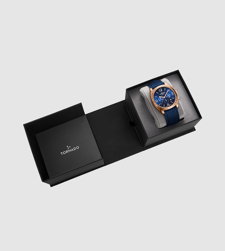 Chronograph Blue Dial Analog Watch