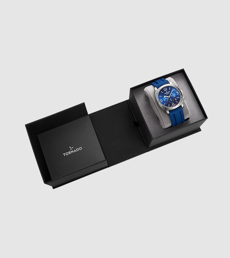 Chronograph Blue Dial Analog Watch