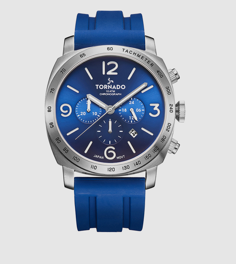 Chronograph Blue Dial Analog Watch