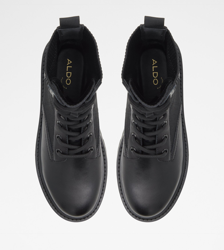 TALALERYKNIT Lace Up Chunky Ankle Boots