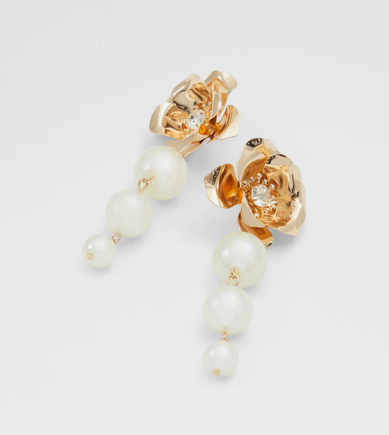 Aldo pearl earrings on sale