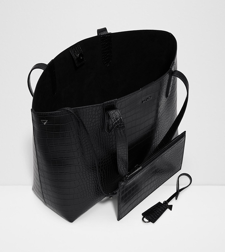 TAMMERA Textured Tote Bag