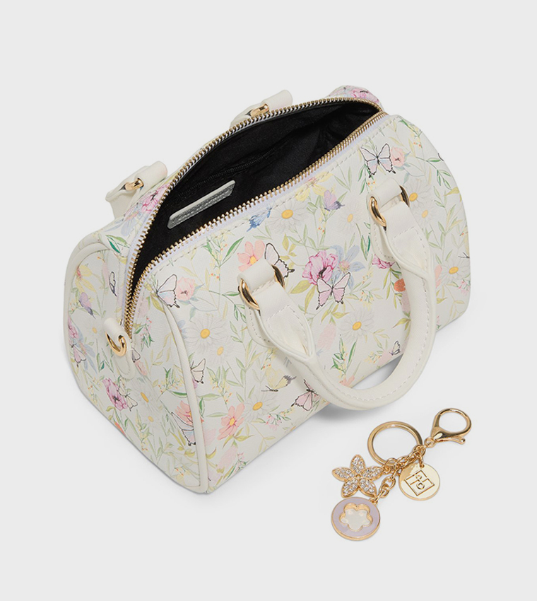 TANAA Floral Patterned Satchel Bag