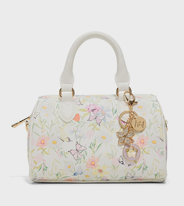 TANAA Floral Patterned Satchel Bag