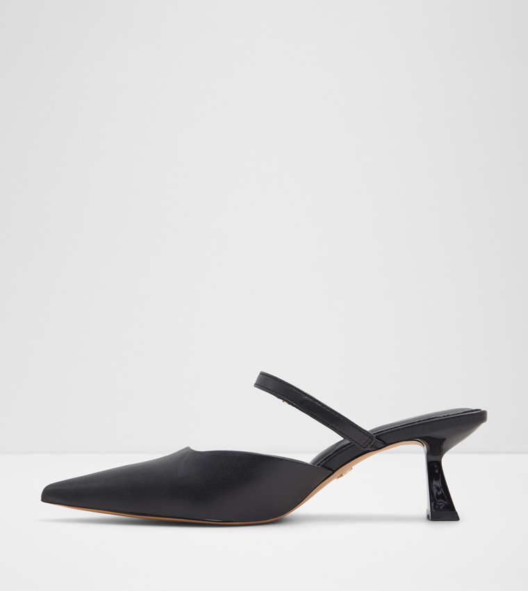 TAWM Pointed Toe Mule Pumps