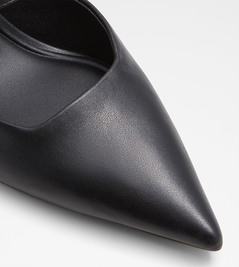 TAWM Pointed Toe Mule Pumps