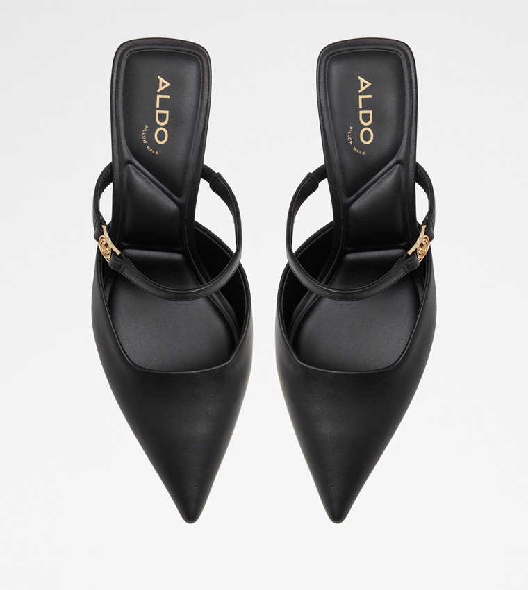 TAWM Pointed Toe Mule Pumps