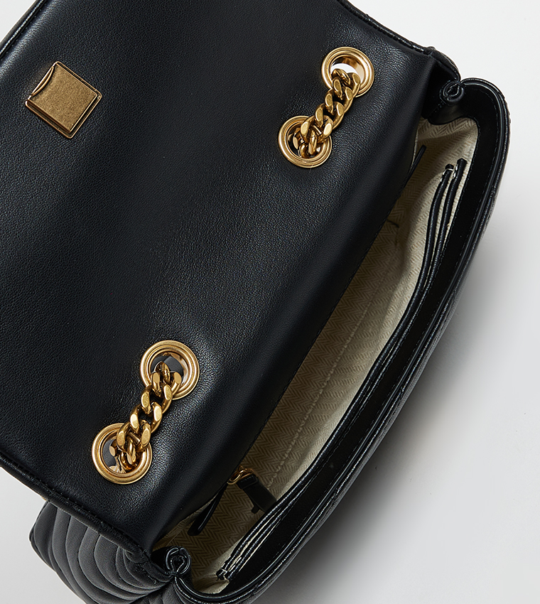 KIRA Chevron Convertible Shoulder Bag
