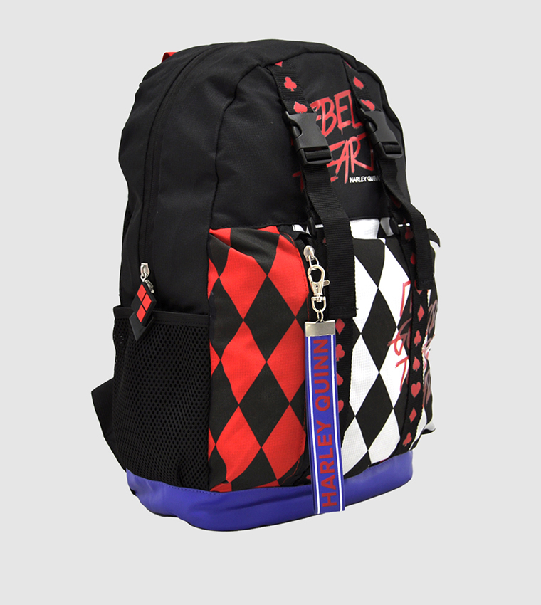 Batman Harley Good To Be Bad Teens Backpack 16"