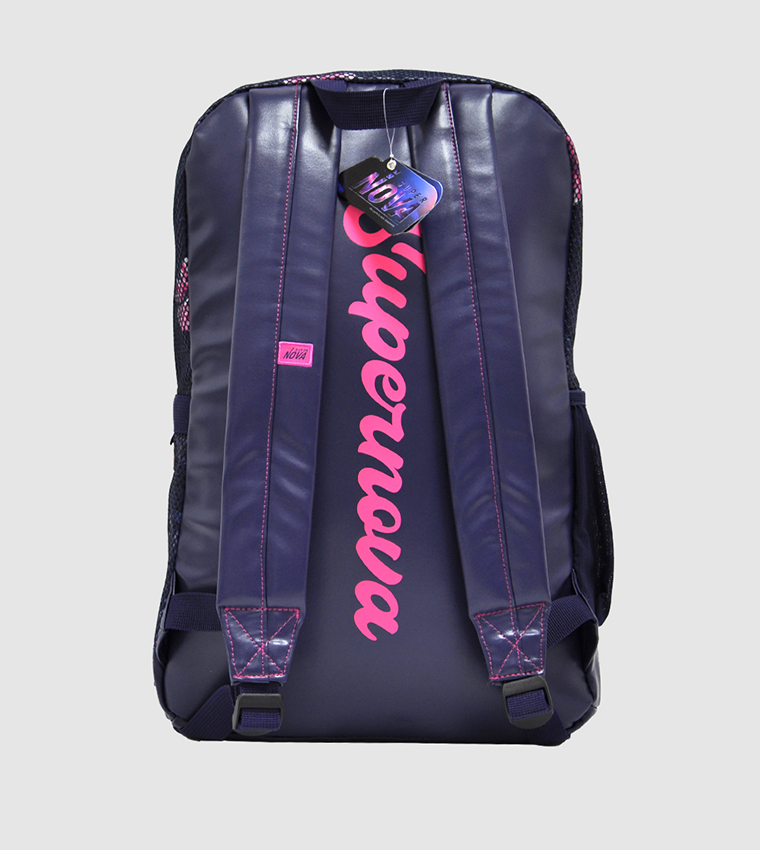 Supernova Flower 1 Compartment Backpack 18"