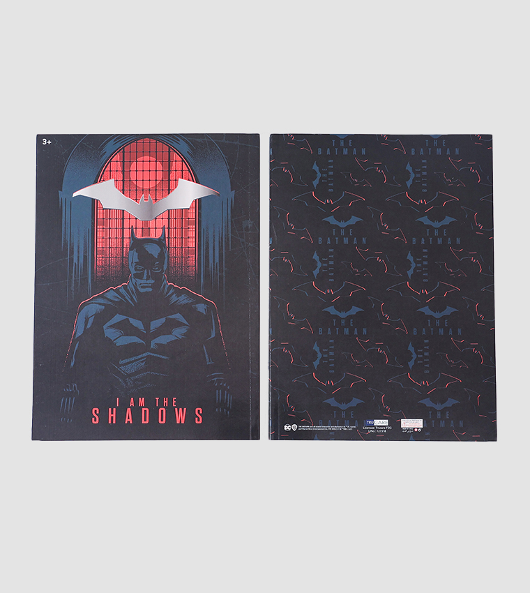 Batman I Am The Shadows A4 Notebook Arabic