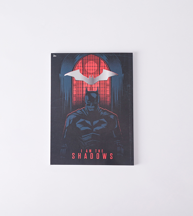 Batman I Am The Shadows A4 Notebook Arabic