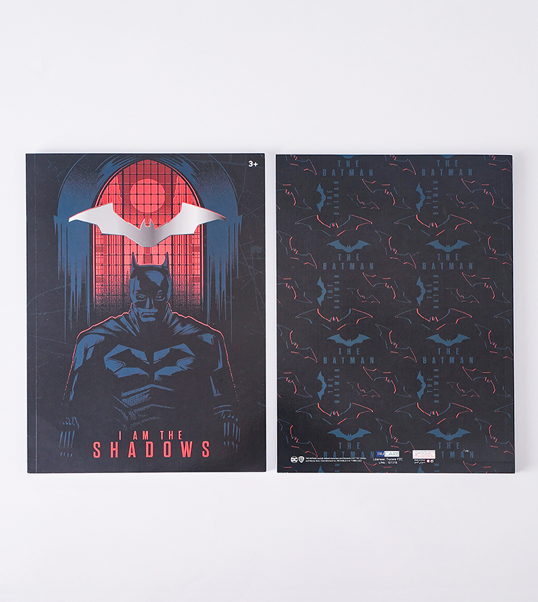 Batman I Am The Shadows A4 Notebook English