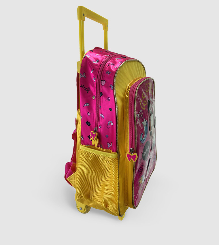 Minnie Mouse - 5 in 1 Attitude is All Trolley Backpack School Set - 18 inch  - Pink - Toys 4You Store