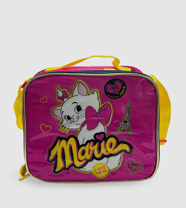 Disney Marie Cute Fur Ya Theme Backpack Trolley Set