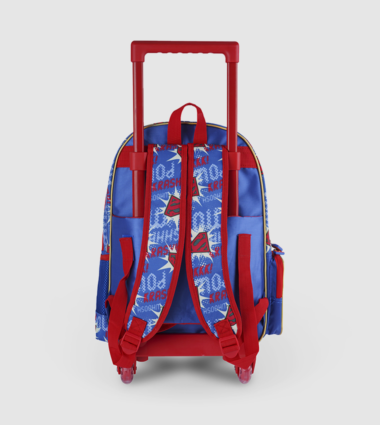 Warner Bros. Superman Man of Tomorrow 18" Trolley Backpack