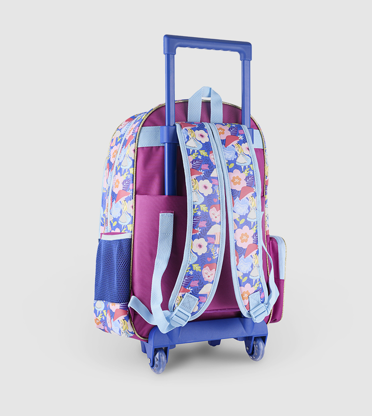 Disney Alice in Wonderland Curious Garden 16" Trolley Backpack