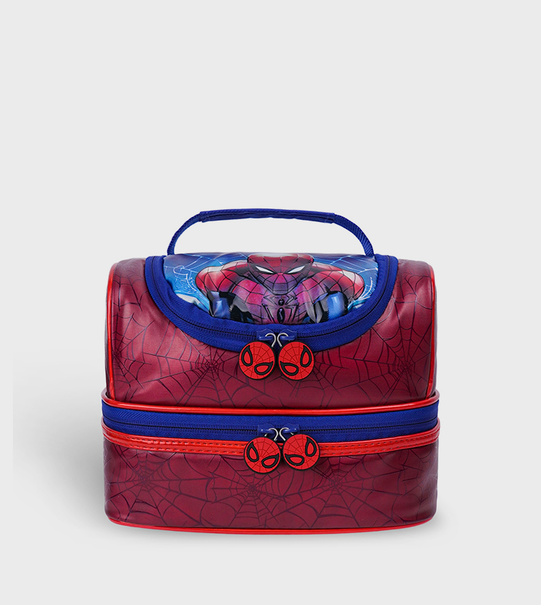 Spiderman Printed Lunch Bag