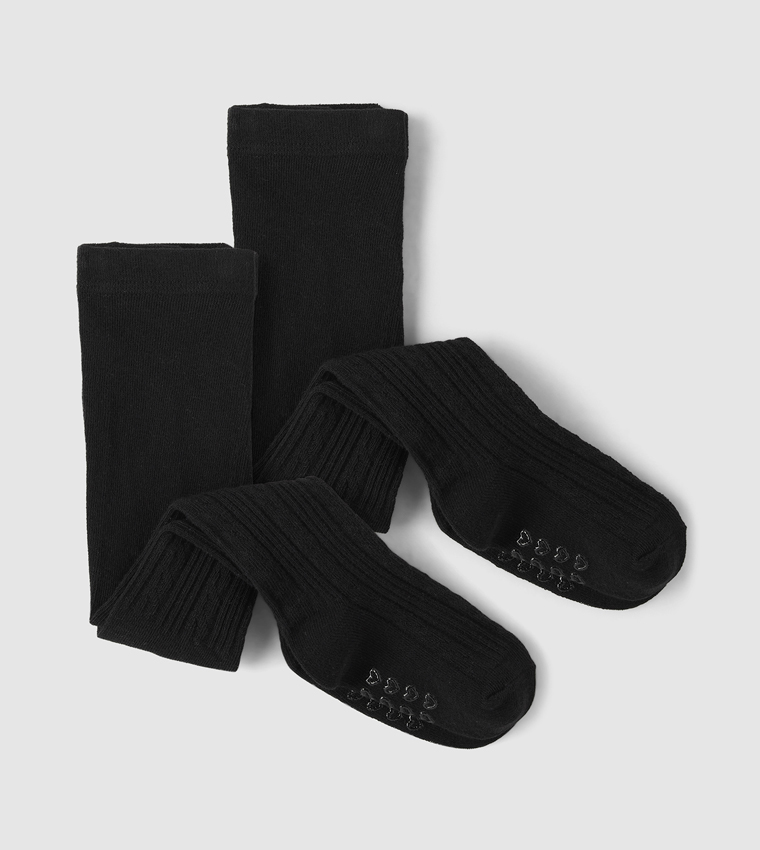 Buy The Children's Place Toddler Girls Cable Knit Tights, Pack