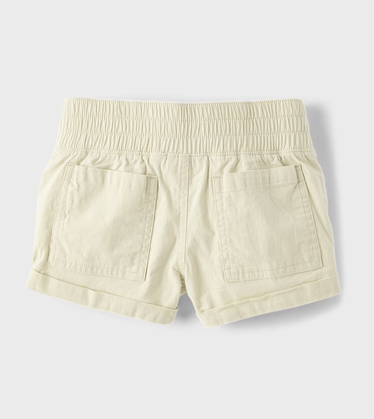 Girls Utility Elastic Waist Shorts