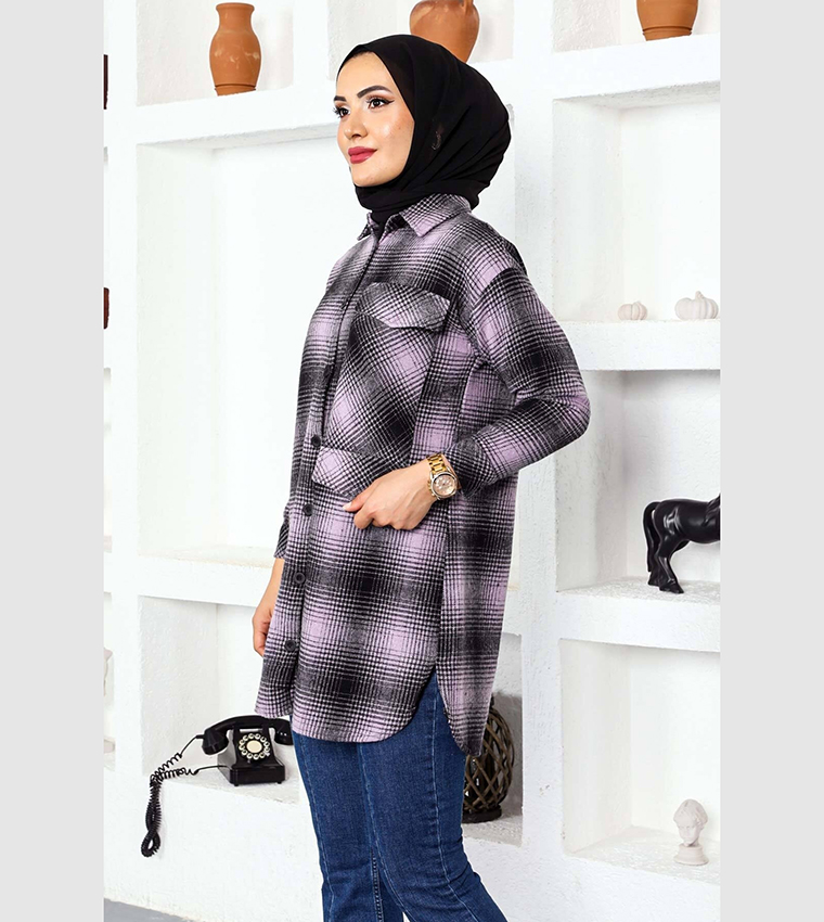 جاكيت بأكمام طويلة