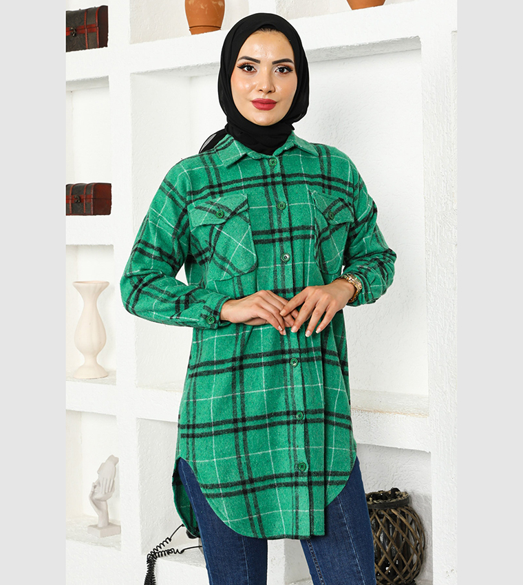 Lumberjack shirt green best sale