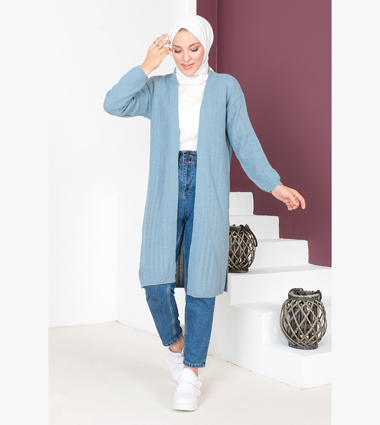 Knitted Longline Cardigan