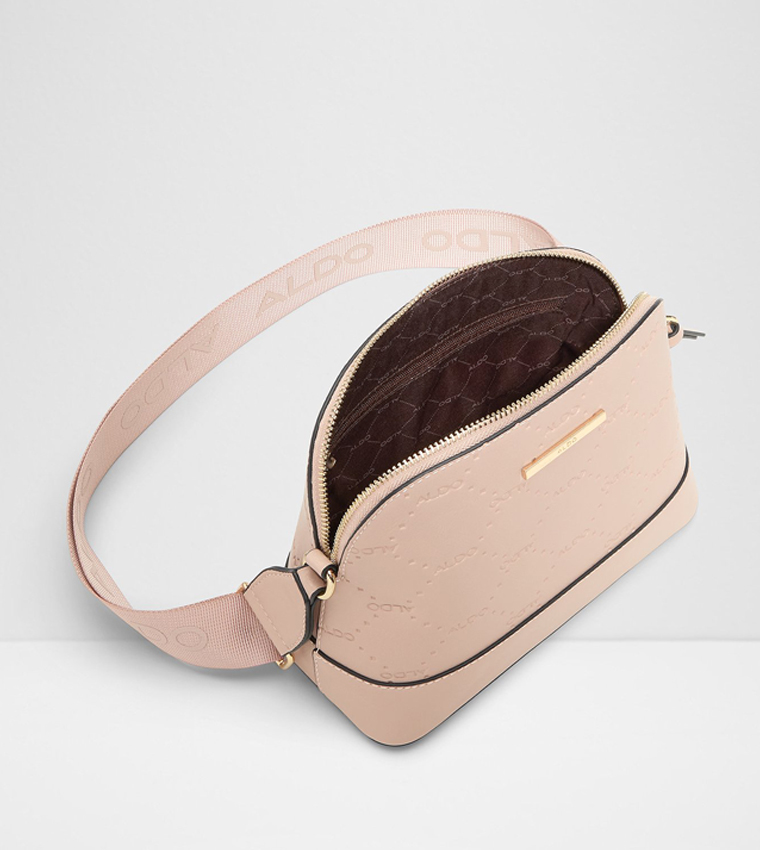 Buy Aldo TEASSII Logo Debossed Crossbody Bag In Pink 6thStreet UAE