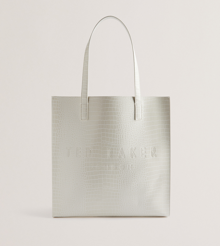 CROCCON Textured Tote Bag