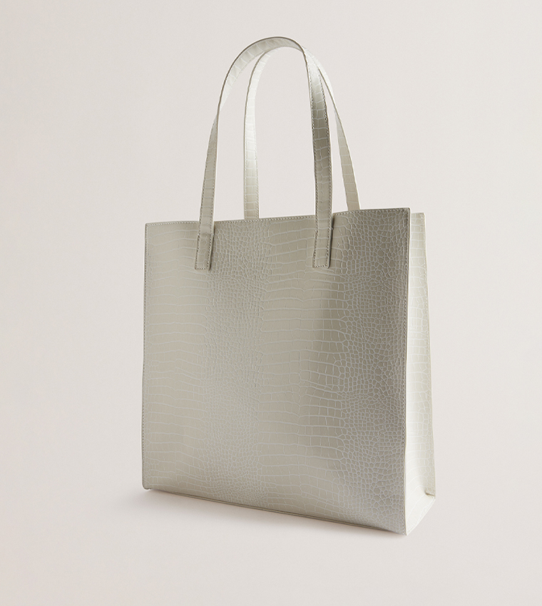 CROCCON Textured Tote Bag