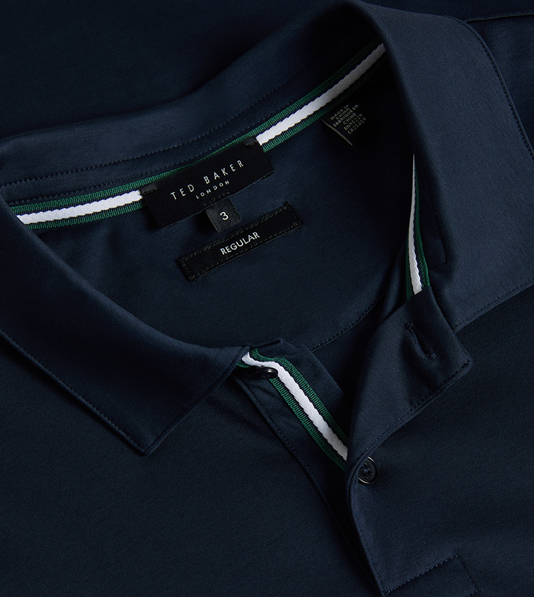 ZEITER Solid Short Sleeves Polo T-Shirt