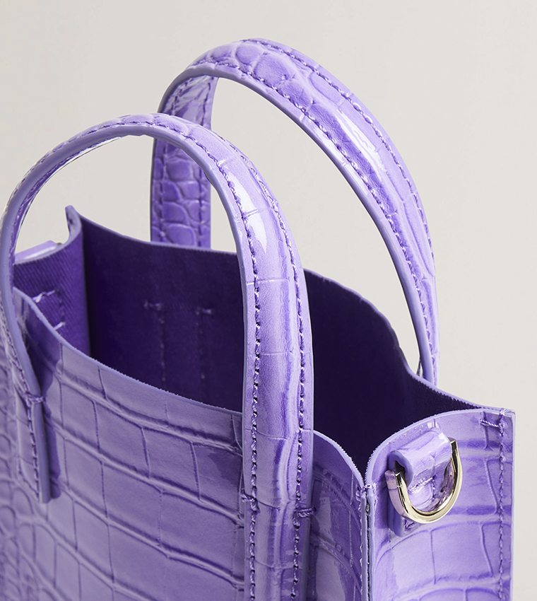 GATOCON Textured Mini Tote Bag