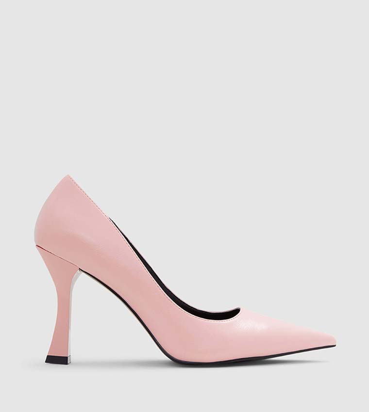 Pink pointed toe pumps hotsell