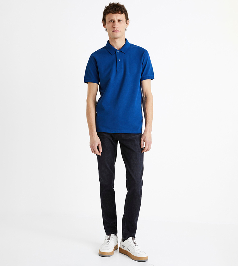 TEONE Short Sleeves Polo T-Shirt