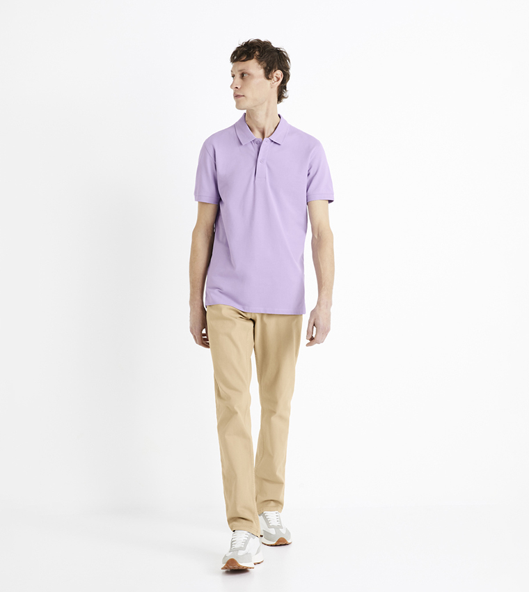 TEONE Short Sleeves Polo T-Shirt