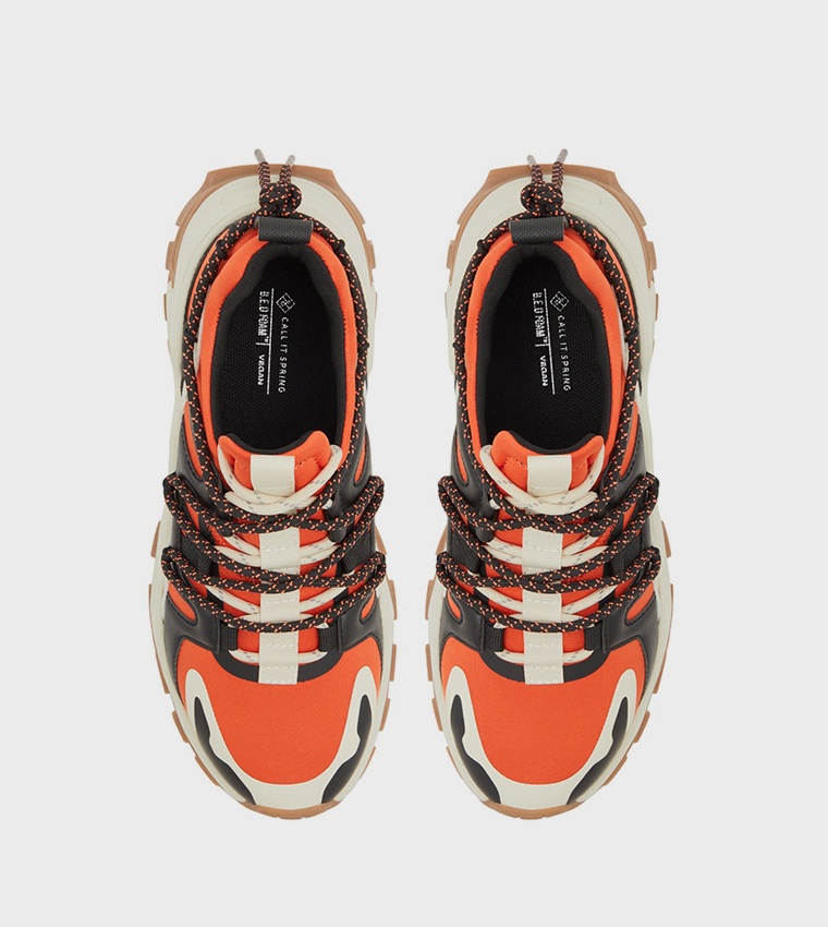 TERRAH Lace-Up Chunky Sneakers