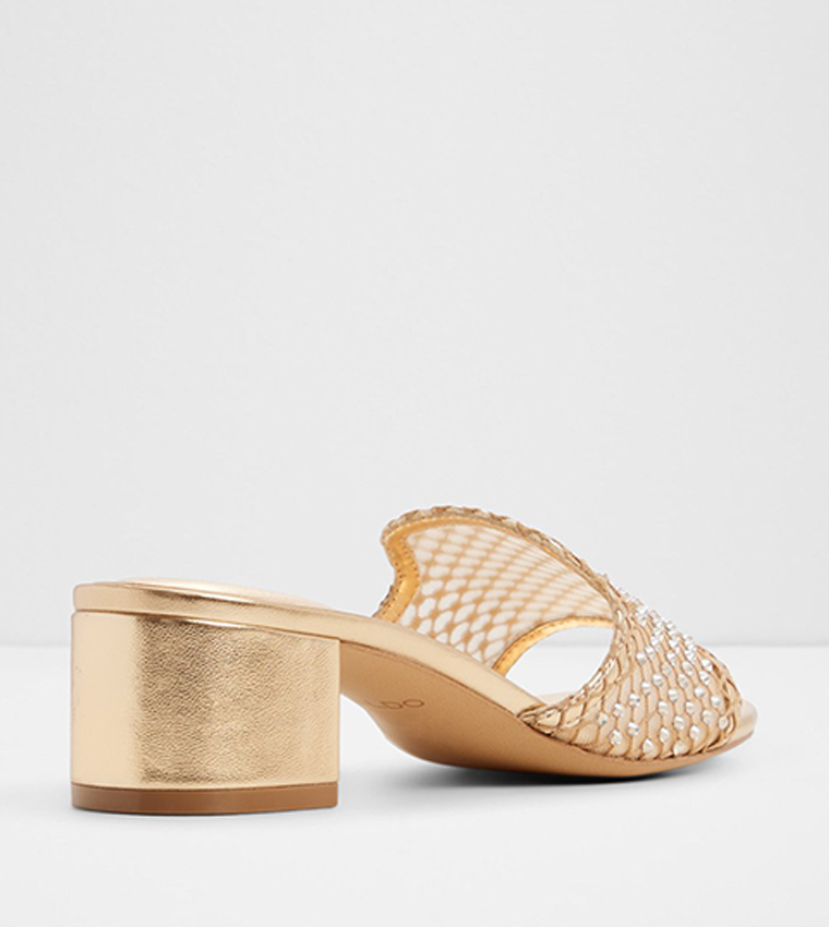 TESSI Embellished Block Heel Sandals