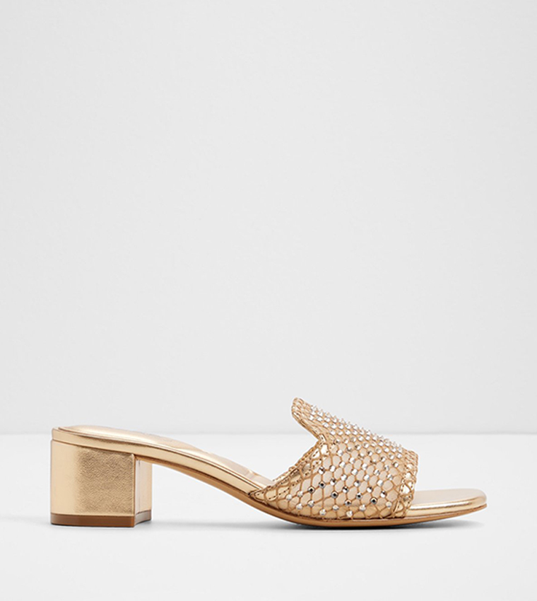 TESSI Embellished Block Heel Sandals