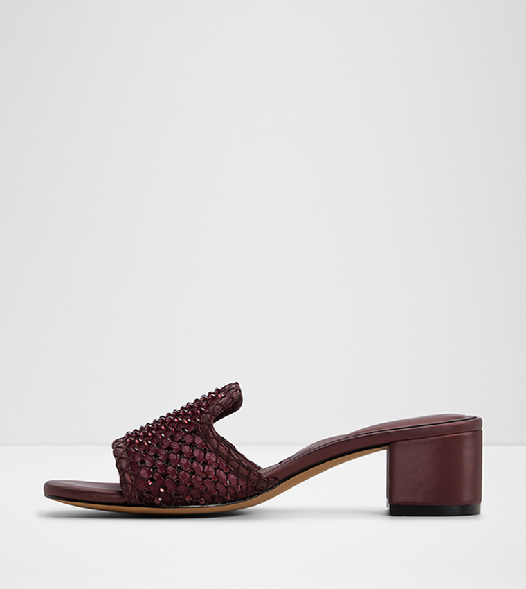 TESSI Embellished Block Heel Sandals