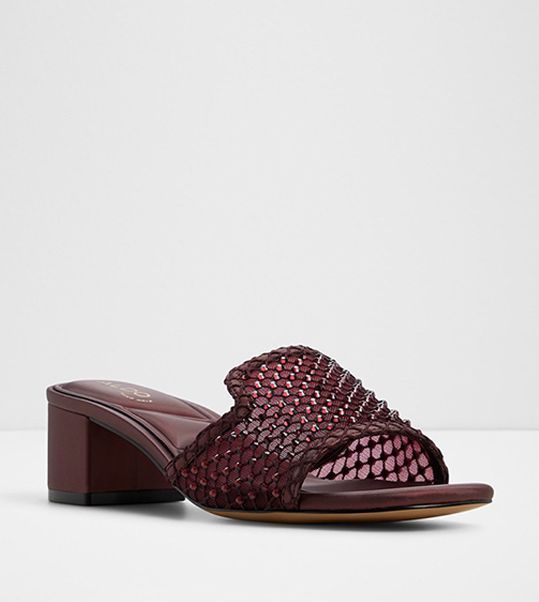 TESSI Embellished Block Heel Sandals