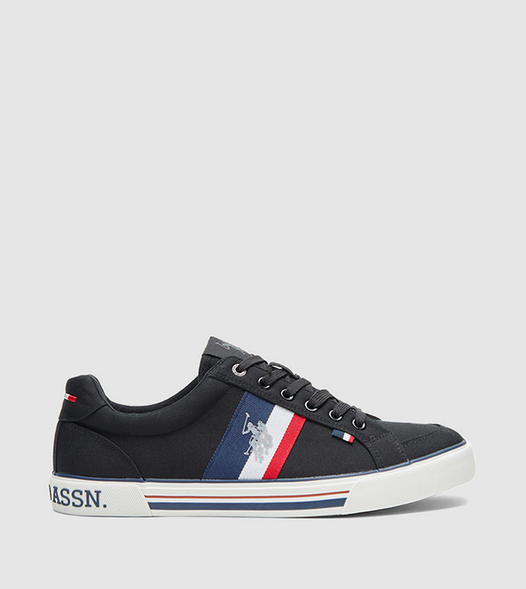 TETSY Logo Detail Lace-Up Sneakers