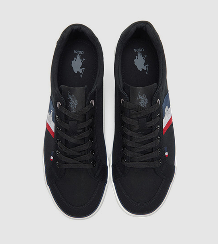 TETSY Logo Detail Lace-Up Sneakers