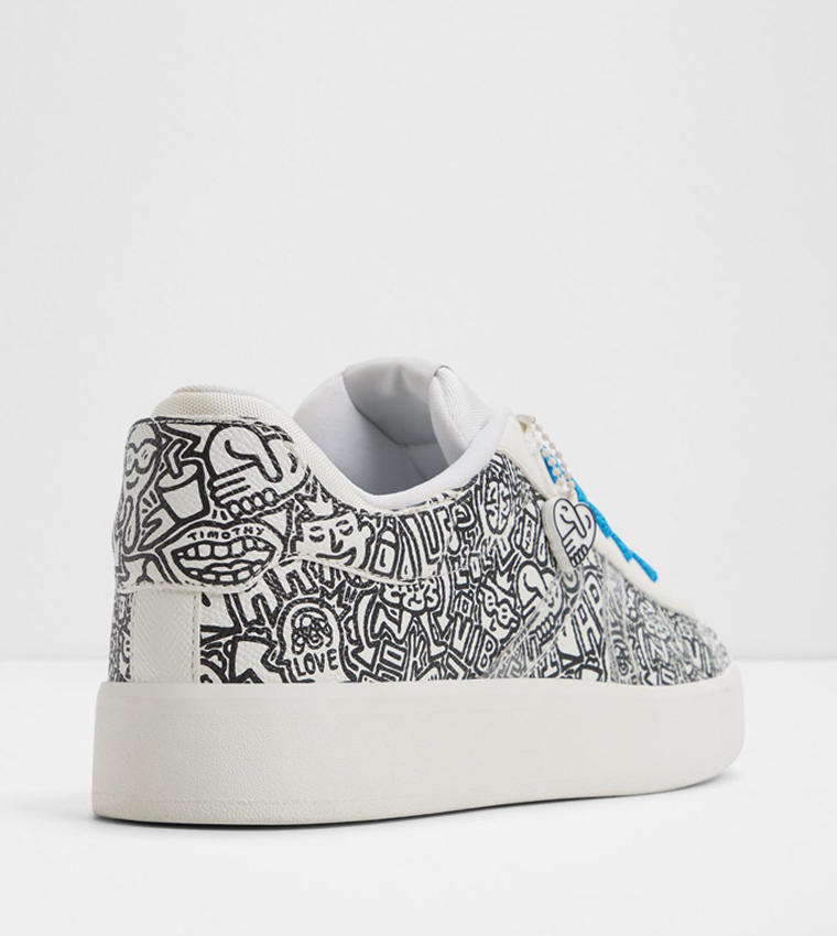 TGOODMAN01 Printed Lace Up Sneakers