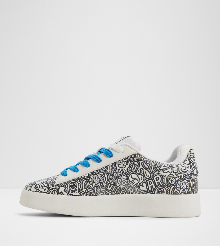 TGOODMAN01 Printed Lace Up Sneakers