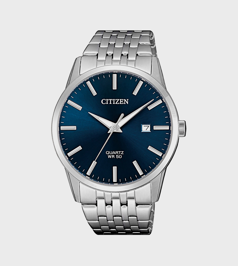 Buy Citizen Quartz Dark Blue Dial Analog Watch In Blue 6thstreet Saudi Arabia 0958