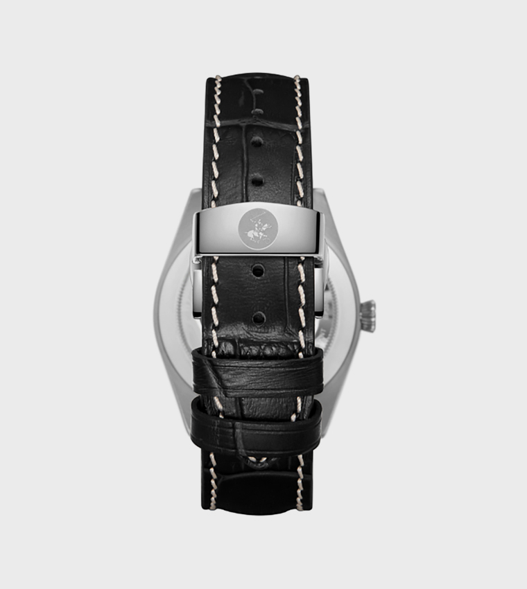 Blue Dial Analog Watch