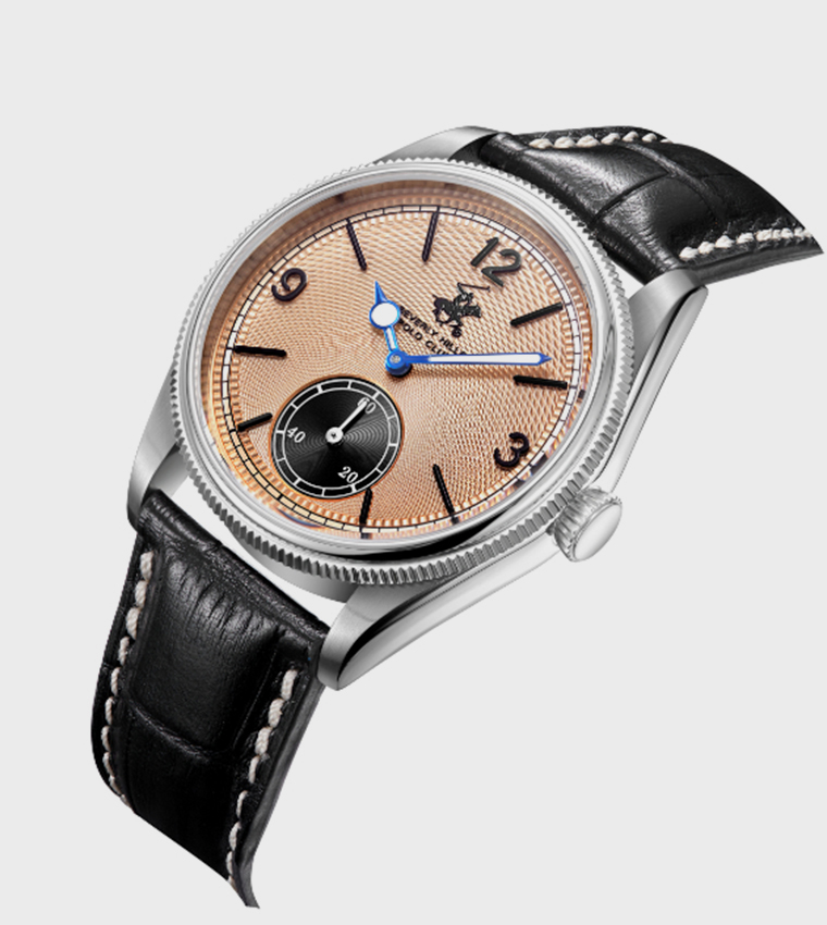 Rose Gold Dial Analog Watch