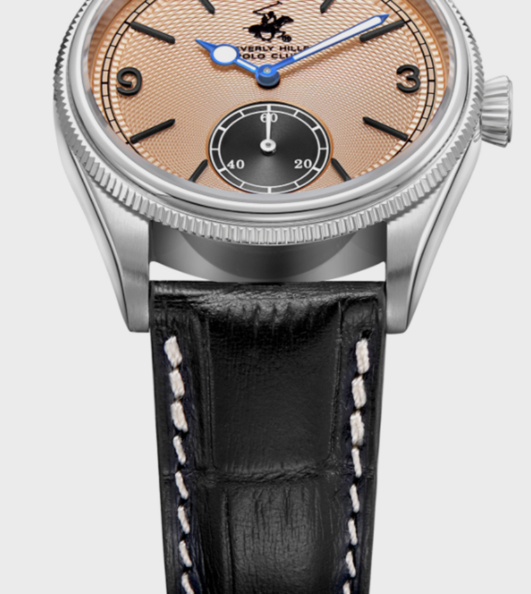 Rose Gold Dial Analog Watch
